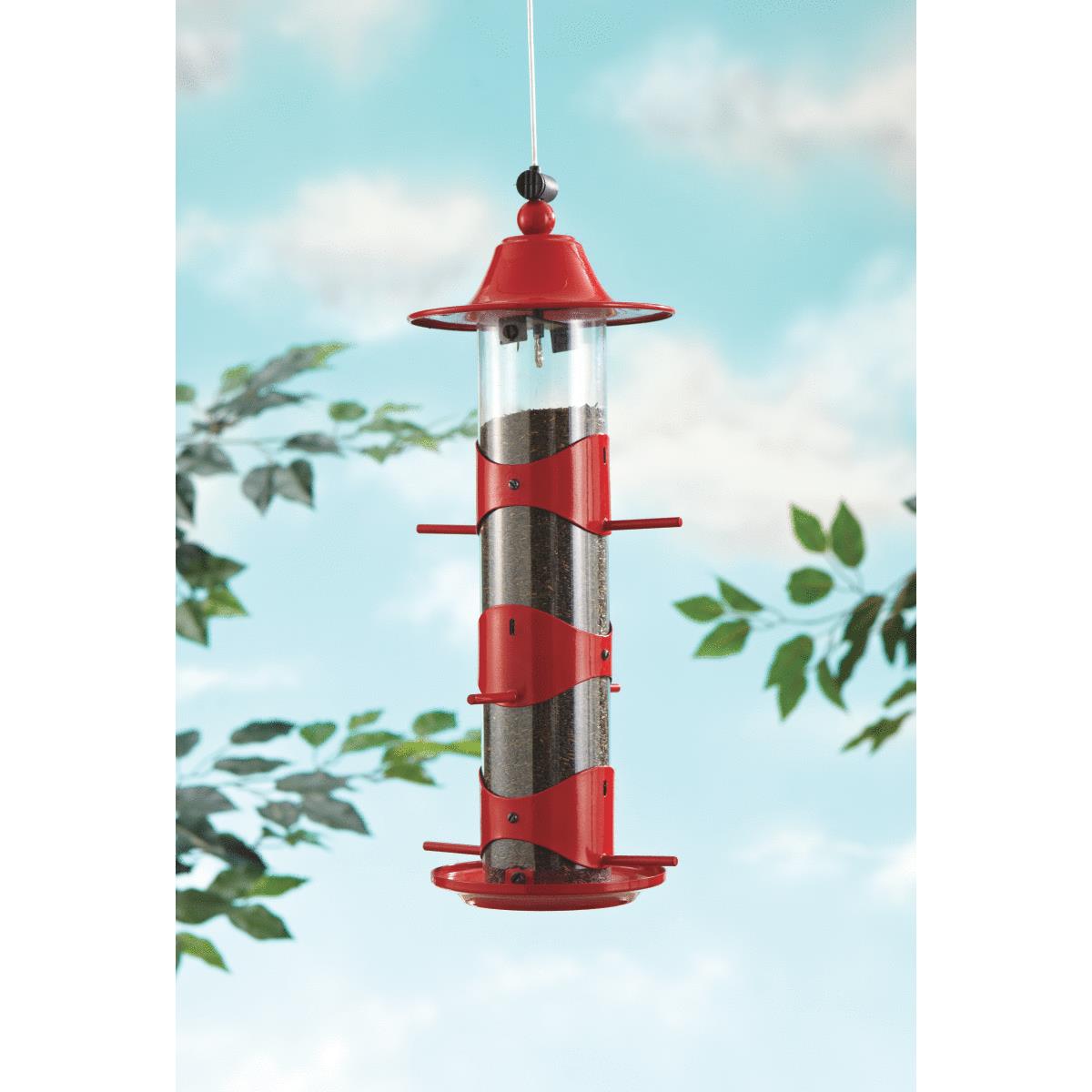RED ROOF FINCH FEEDER Image 1