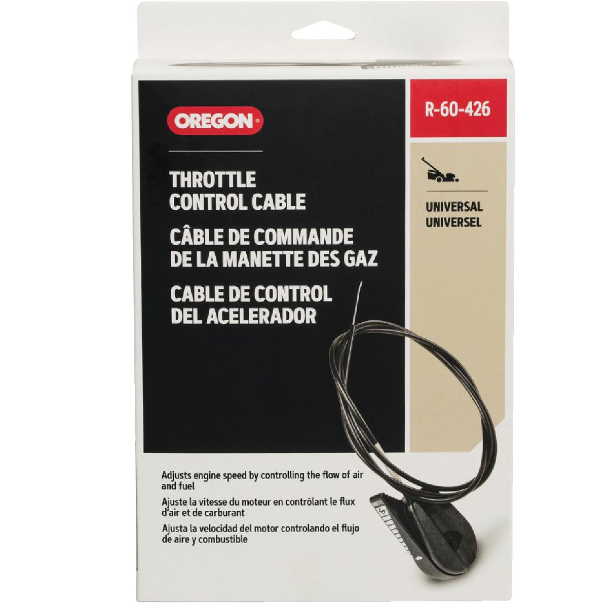 Oregon Replacement Universal Throttle Control Cable