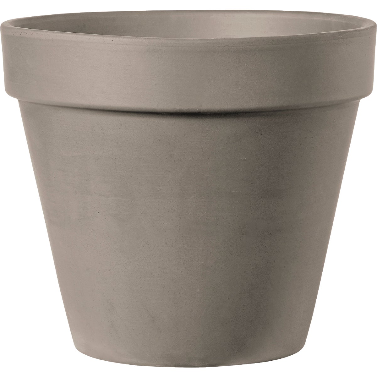 Deroma 4.3 In. Grafite Clay Standard Planter