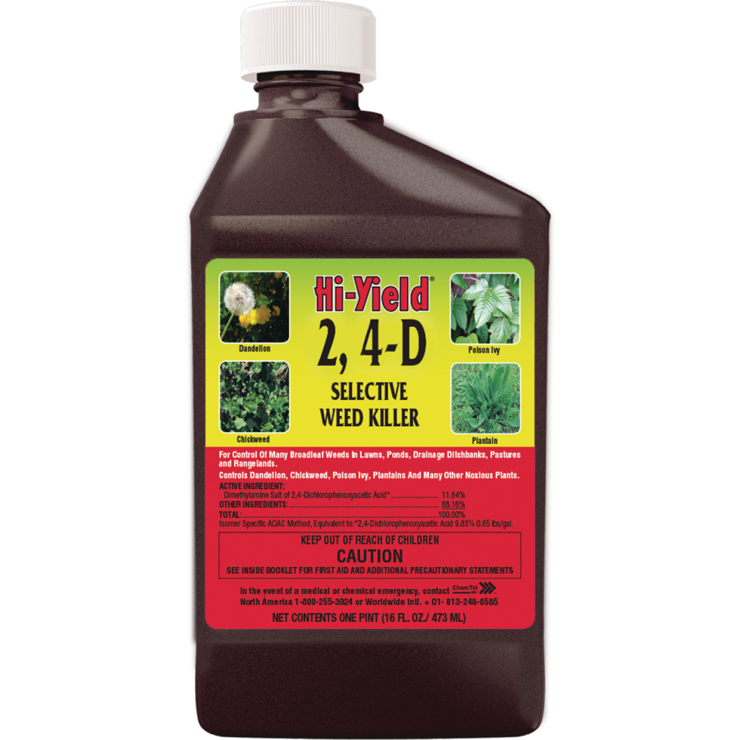 Hi-Yield 2, 4-D 16 Oz. Concentrate Selective Weed Killer Image 1