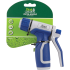 Best Garden Plastic Adjustable Tip Pistol Nozzle, Blue & Gray Image 2