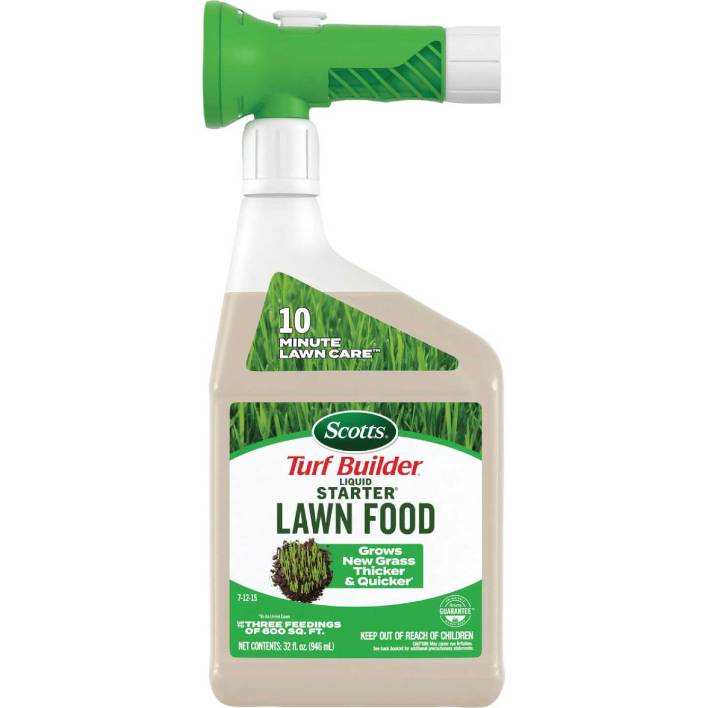 Scotts Turf Builder 32 Oz. 600 Sq. Ft. Liquid Starter Lawn Food Image 1