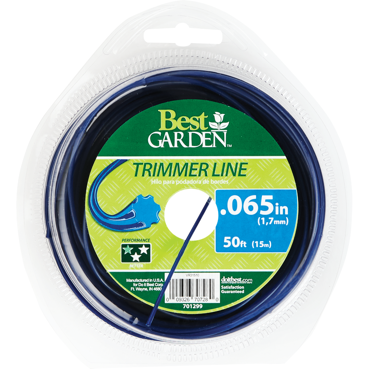 Best Garden 0.065 In. x 50 Ft. Universal Geared Trimmer Line Image 1