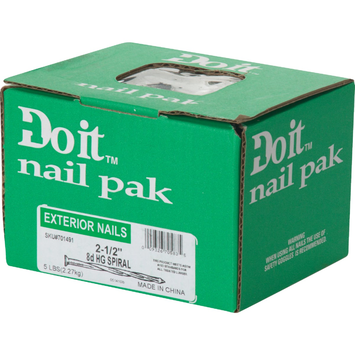 Do it 8d x 2-1/2 In. 11 ga Hot Galvanized Deck Nails (530-Count, 5 Lb.) Image 2