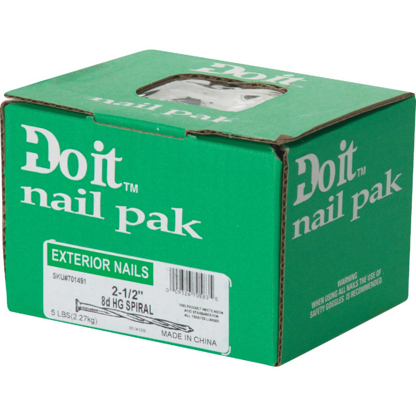 Do it 8d x 2-1/2 In. 11 ga Hot Galvanized Deck Nails (530-Count, 5 Lb.) Image 2