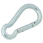 Campbell 7/16 In. 200 Lb. Load Capacity Zinc-Plated Steel Safety Spring Look All Purpose Snap Image 1