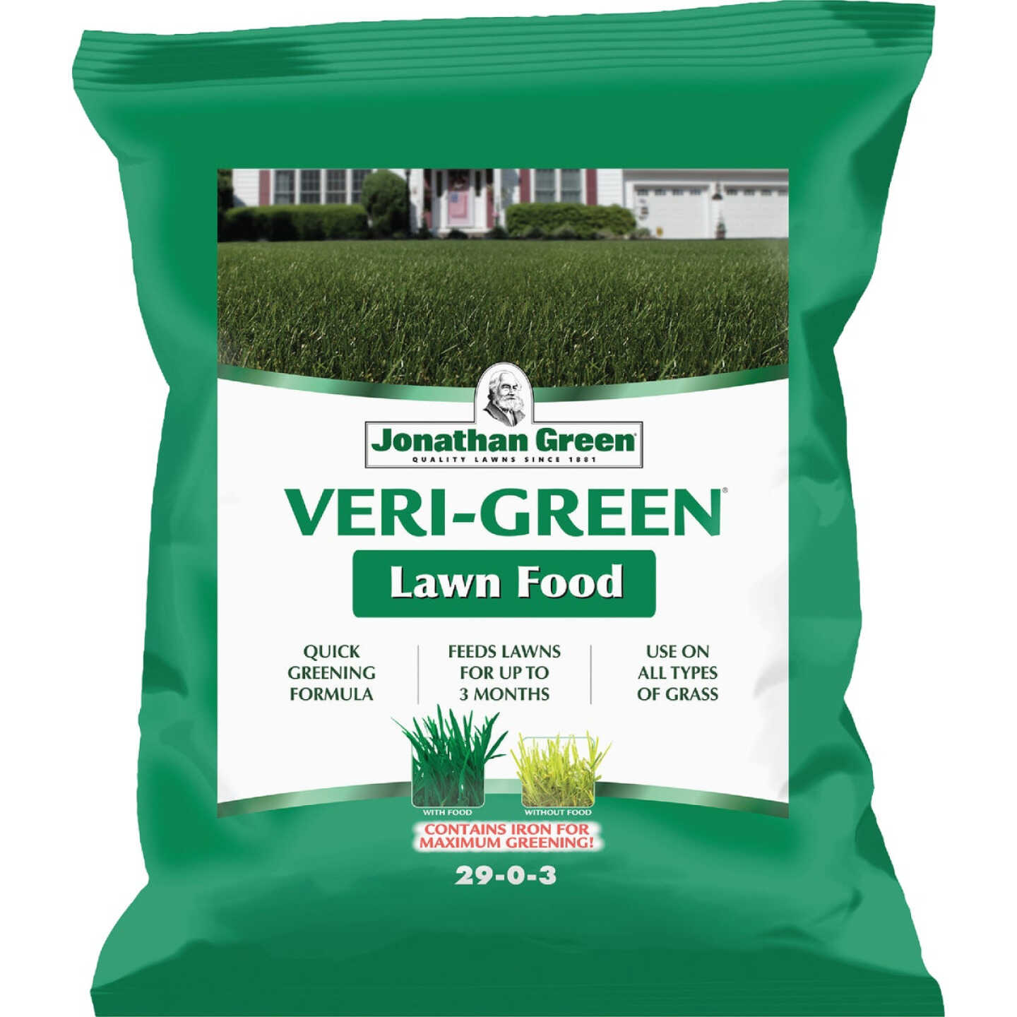 Jonathan Green Veri-Green 15 Lb. 5000 Sq. Ft. 29-0-3 Lawn Food Image 1