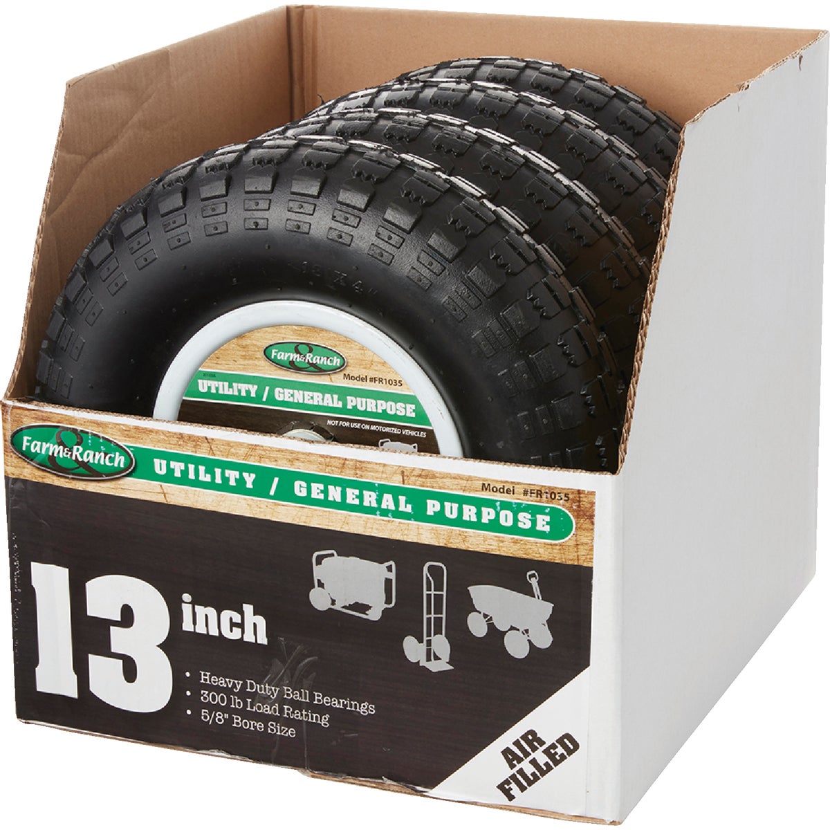 Farm & Ranch 13 In. 300 Lb. Weight Capacity Wheel And Tire Image 2