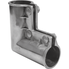 Midwest Air Tech 1-3/8 in. x 1-3/8 in. Aluminum Polished Chain Link Gate L Image 1