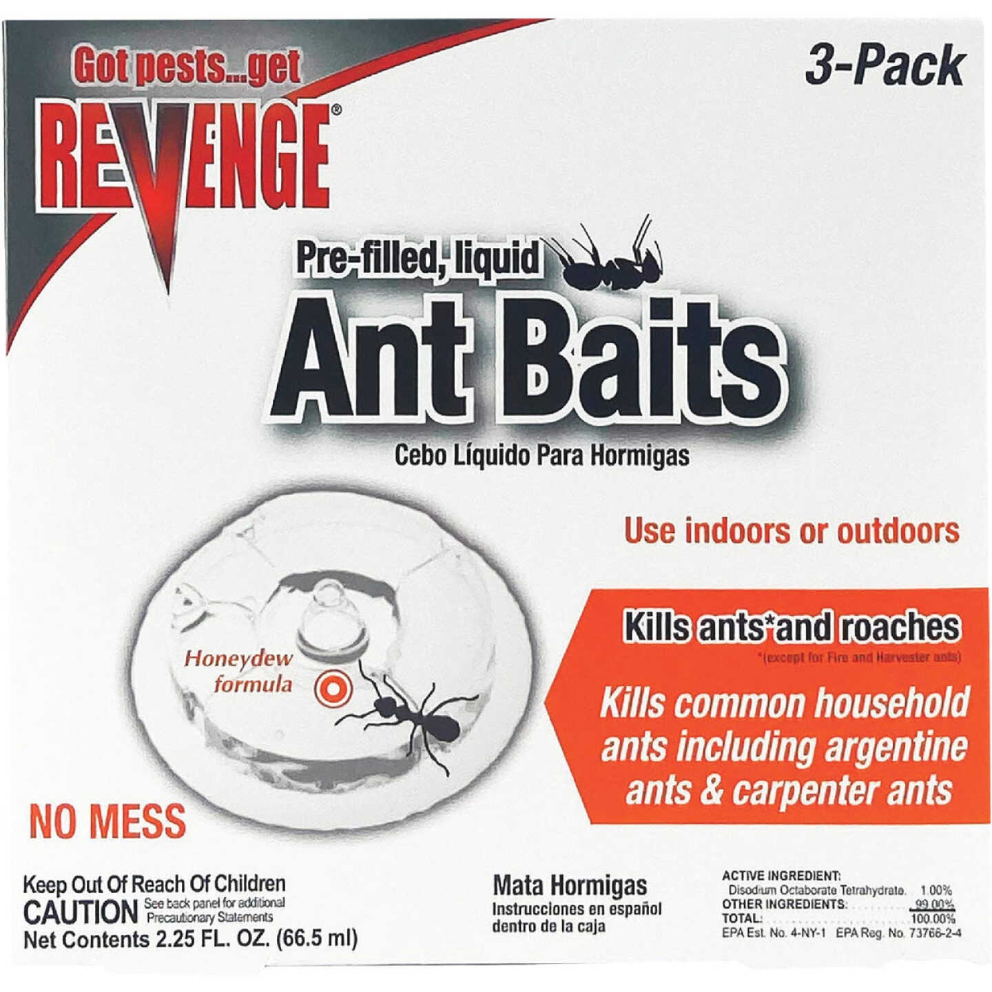 REVENGE Liquid Ant Bait Stations (3-Pack) Image 1