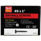 Do it #6 x 1 In. Fine Thread Multipurpose Drywall Screw (1 Lb. Box) Image 1