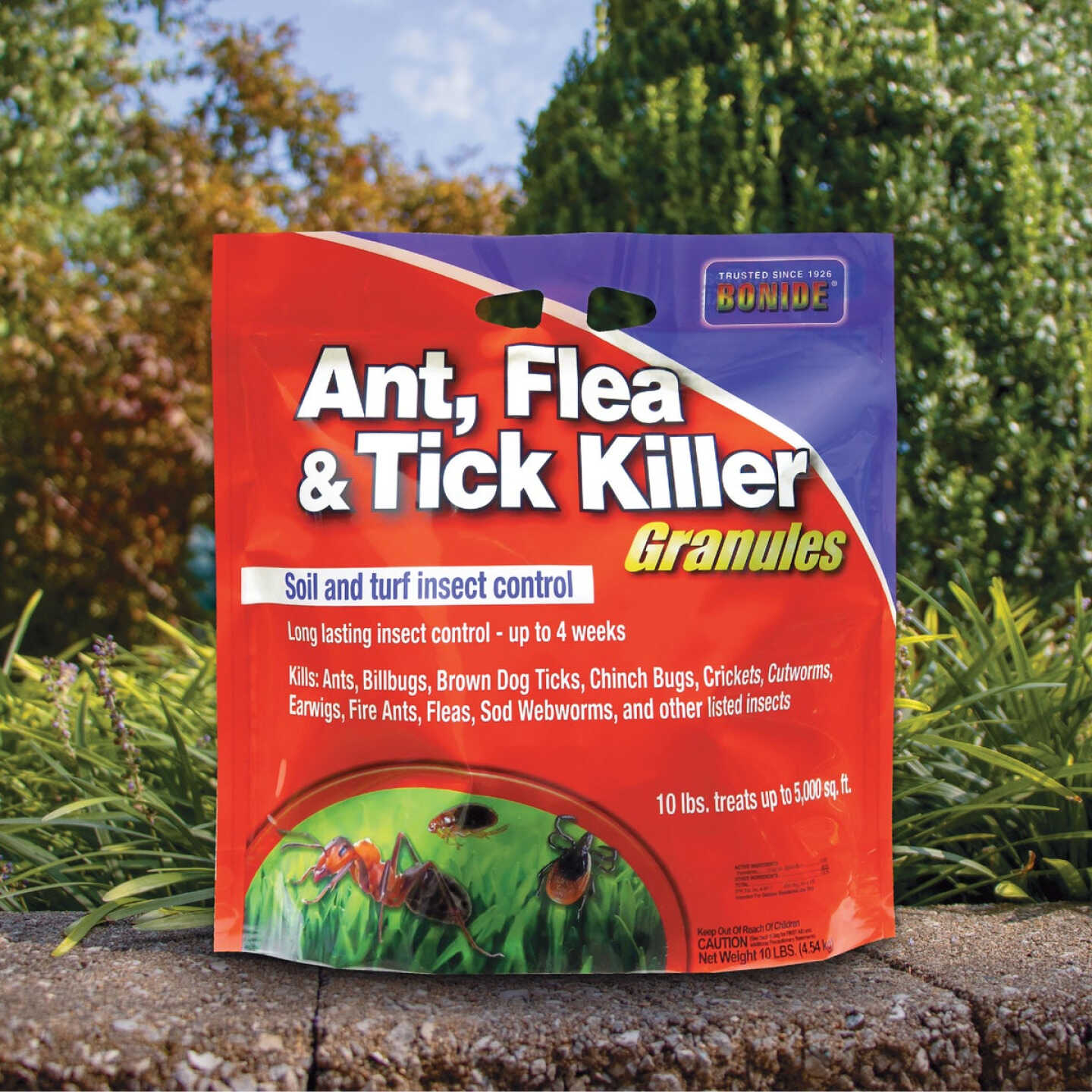 Bonide 10 Lb. Ready To Use Granules Ant, Flea & Tick Killer Image 2