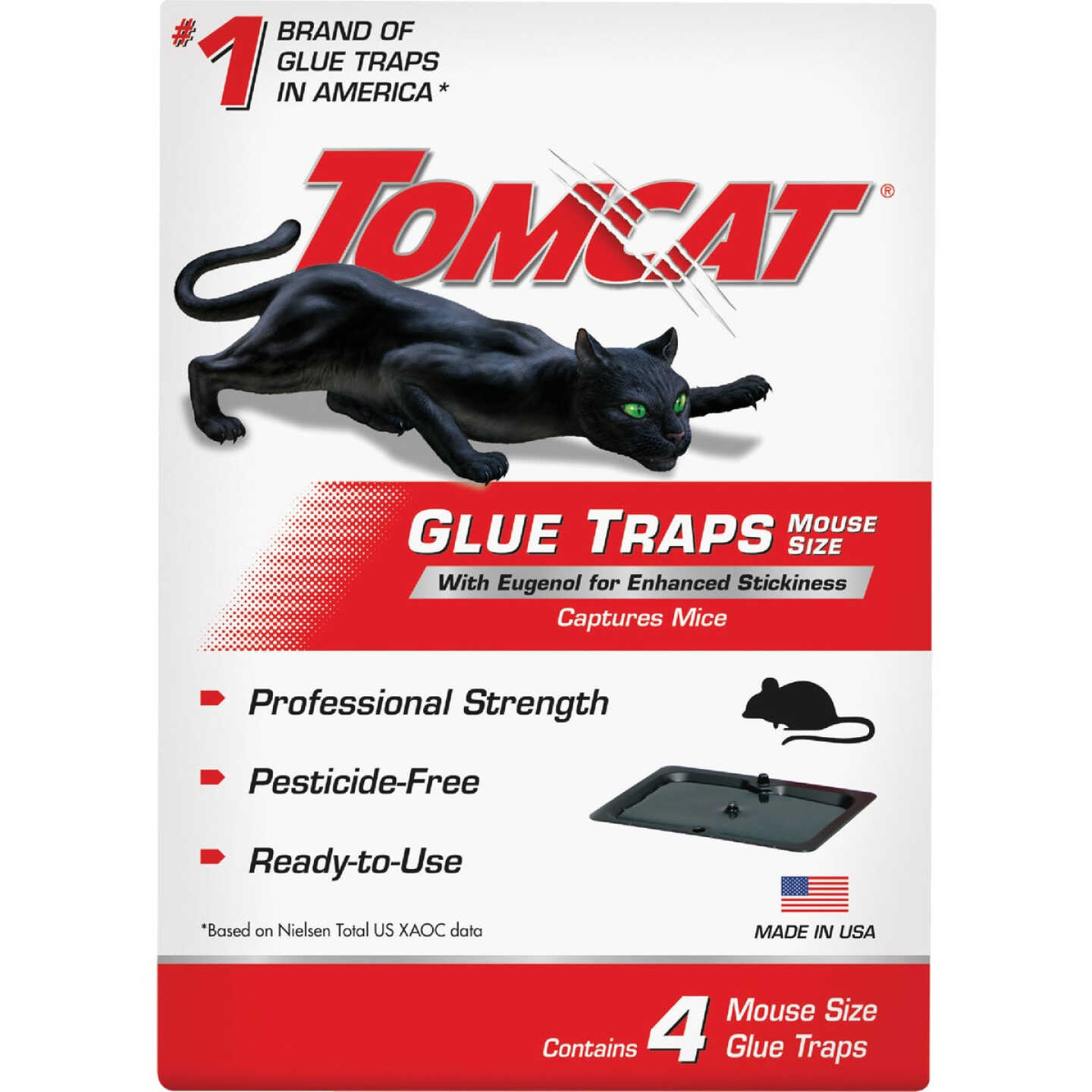 TOMCAT Mouse Size Glue Trap (4-Pack) Image 1