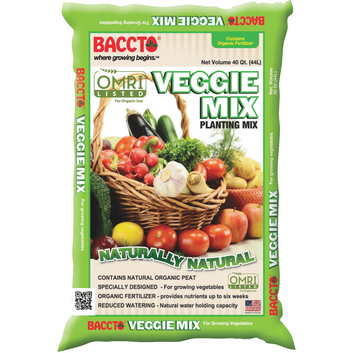 40QT BACCTO VEGGIE MIX