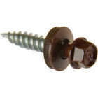Do it #9 x 1-1/2 In. Hex Washered Brown Framing Screw (250-Count) Image 1