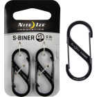Nite Ize S-Biner Size 1 5 Lb. Capacity S-Clip Key Ring (2-Pack) Image 1