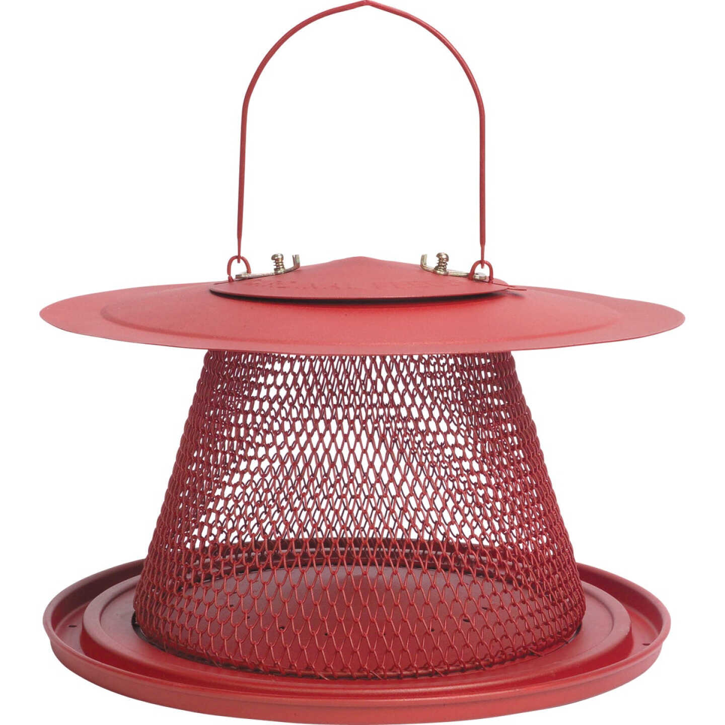 Perky-Pet No/No Red Metal 2.5 Lb. Capacity Collapsible Bird Feeder Image 1