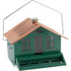Perky-Pet Squirrel-Be-Gone Green Metal 12 Lb. Capacity Bird Feeder Image 1