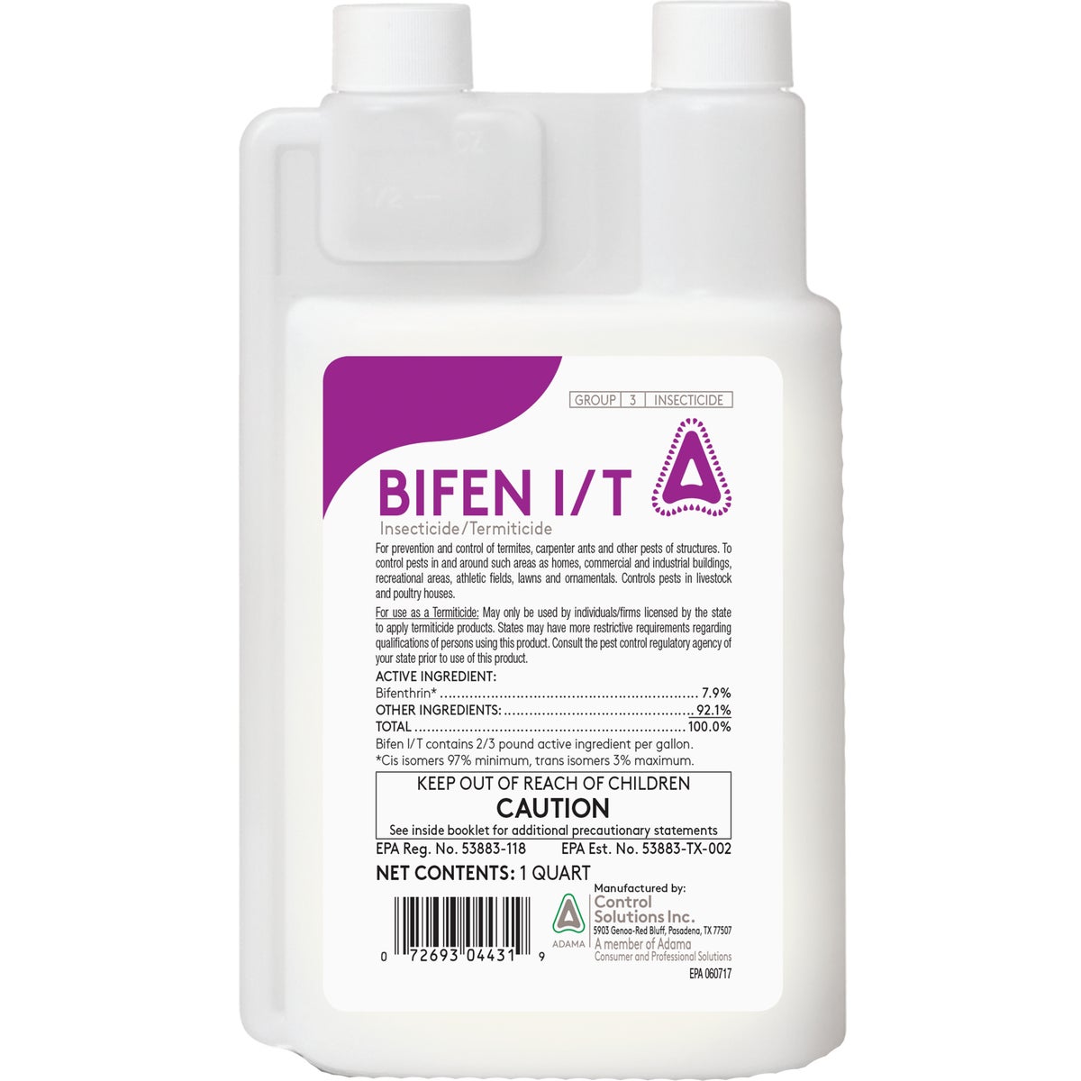 Control Solutions Bifen I/T 1 Qt. Concentrate Termite Killer