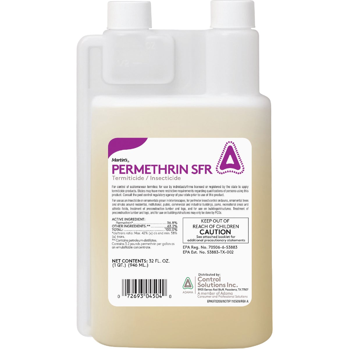 Control Solutions Permethrin SFR 1 Qt. Concentrate Termite Killer