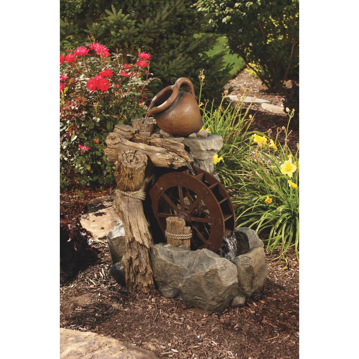 PITCHER/WHL&LOG FOUNTAIN