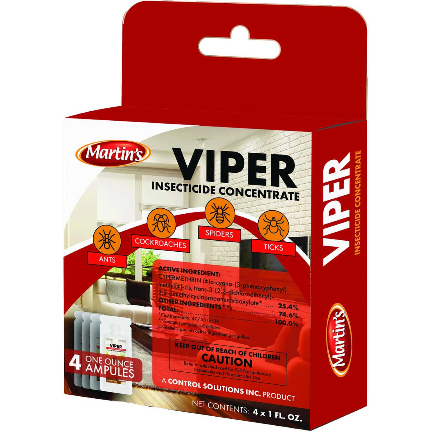Martin's Viper 4 Oz. Concentrate Insect Killer Image 1