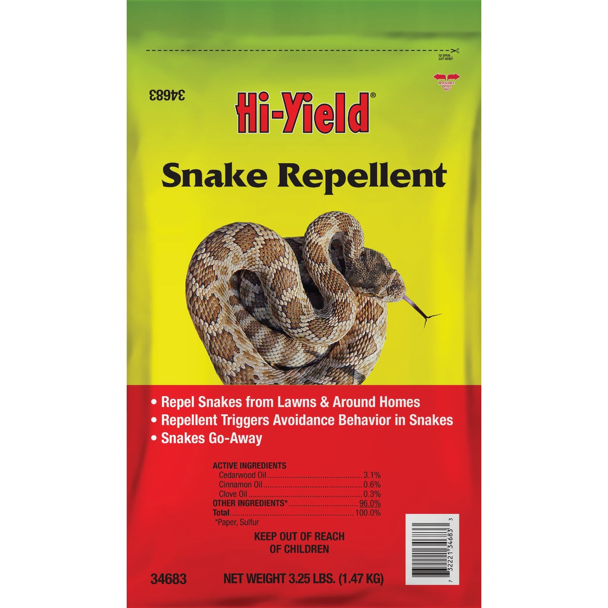 Hi-Yield 3.25 Lb. Granular Snake Repellent