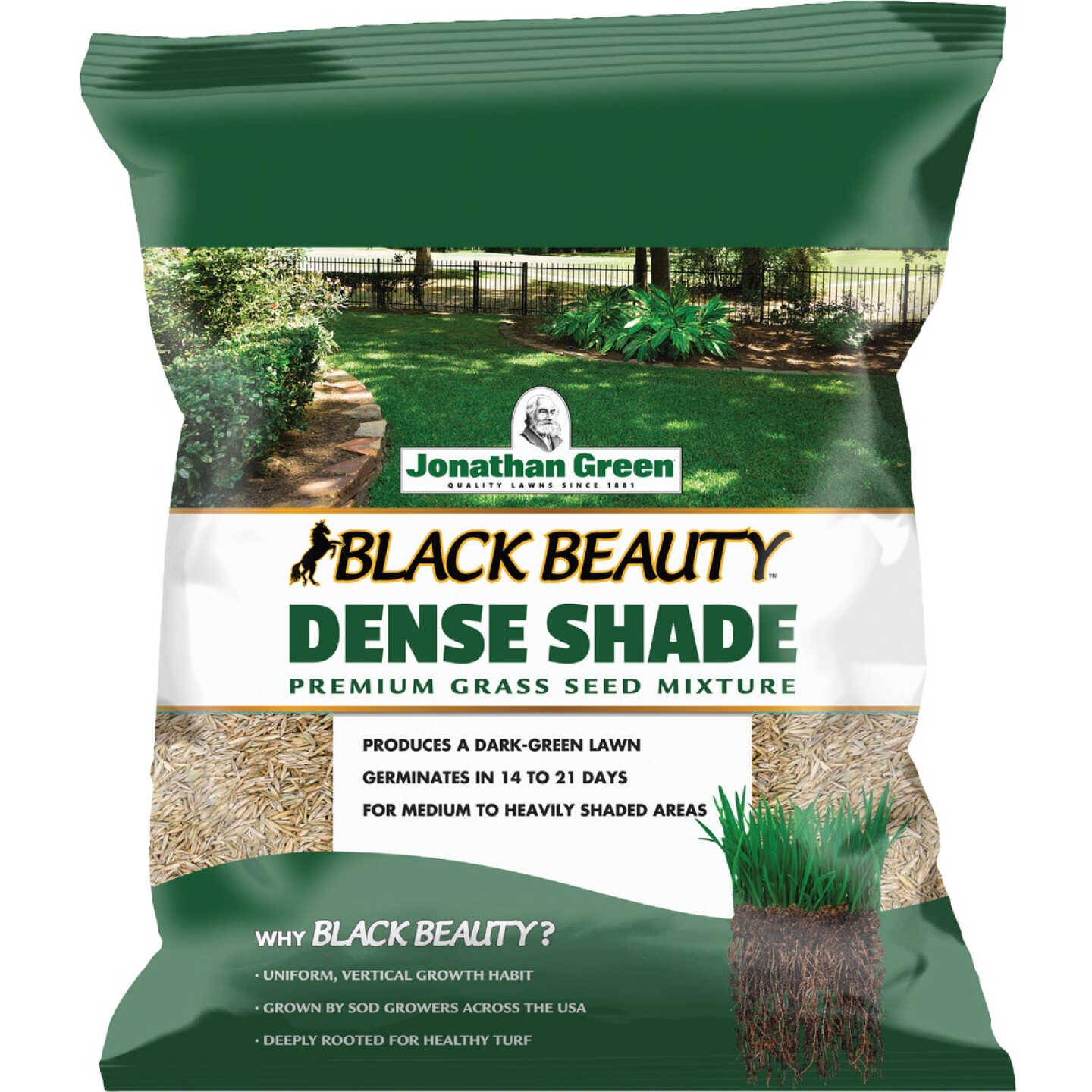 Jonathan Green Black Beauty 7 Lb. 2100 Sq. Ft. Coverage Dense Shade Grass Seed Image 1