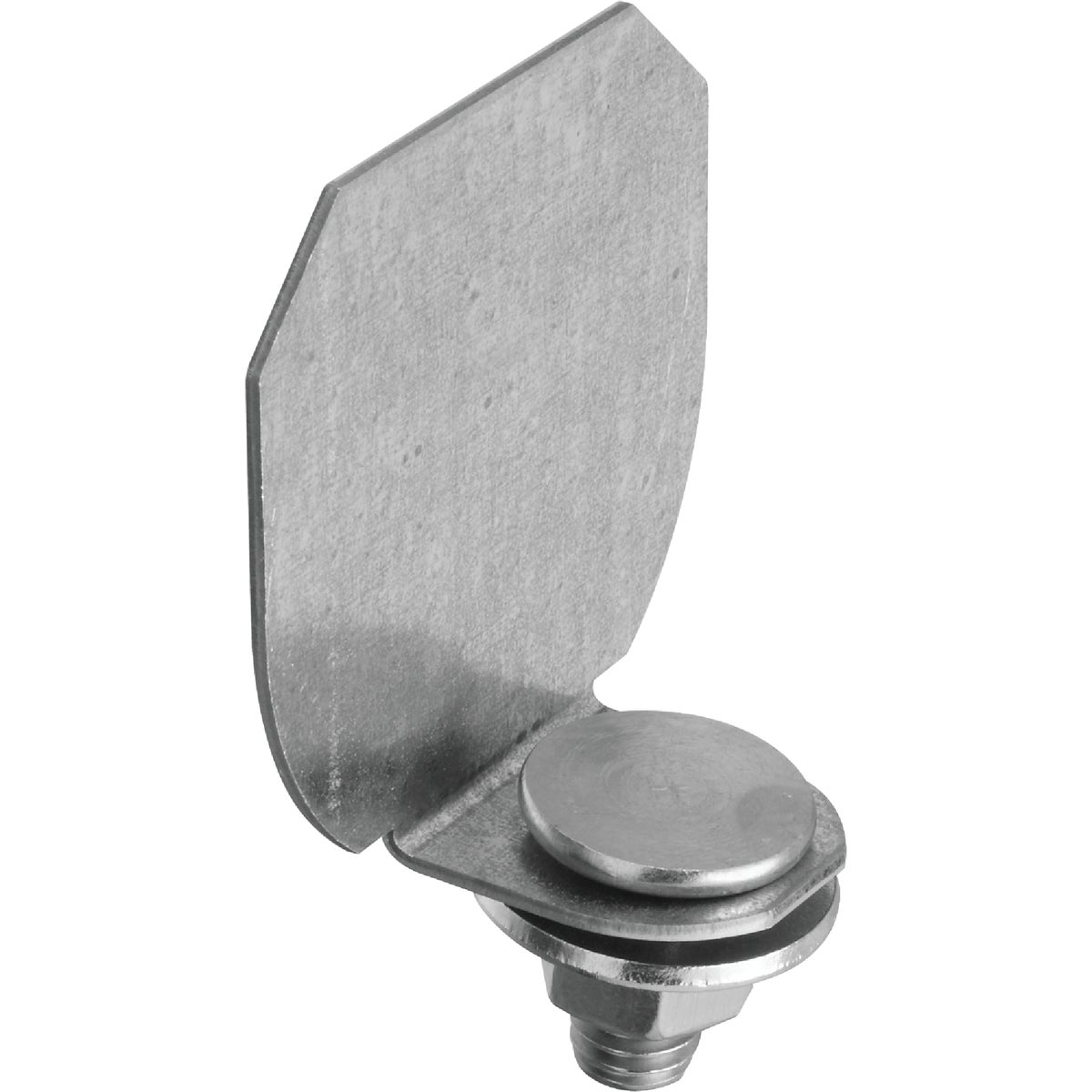 National Hardware Galvanized Round Rail Steel Barn Door Rail End Cap