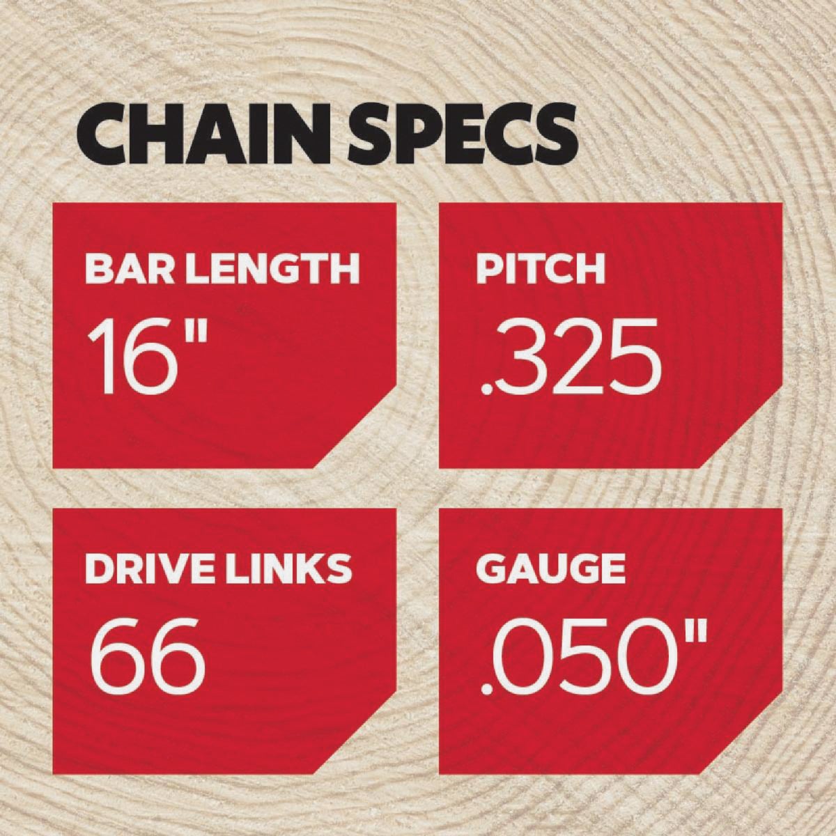 Oregon SpeedCut 16 In. 66-Link Chainsaw Chain Image 5