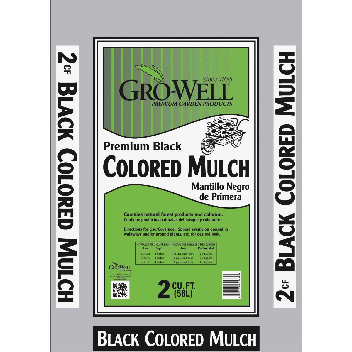 2CF BLACK LNDSCAPE MULCH