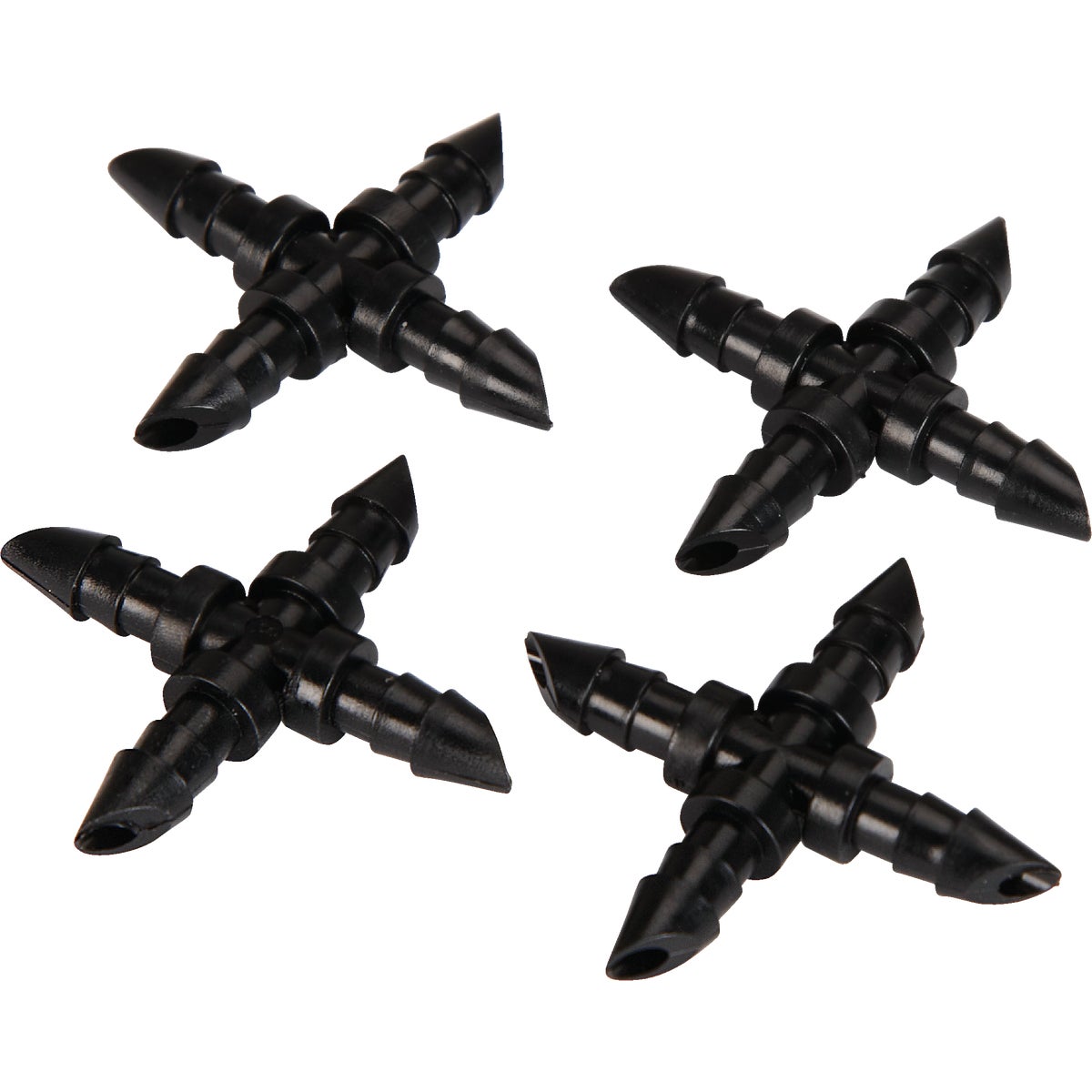 Raindrip 1/4 In. Tubing Barbed Cross Coupling (4-Pack) Image 2