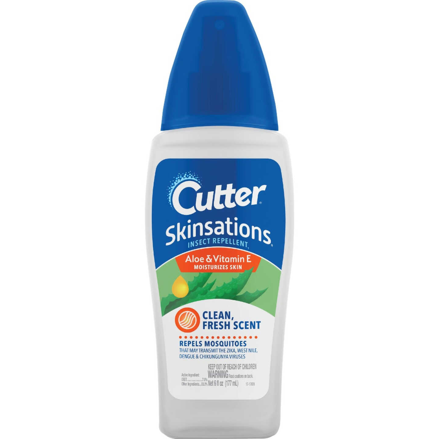 Cutter Skinsations 6 Oz. Insect Repellent Pump Spray Image 1