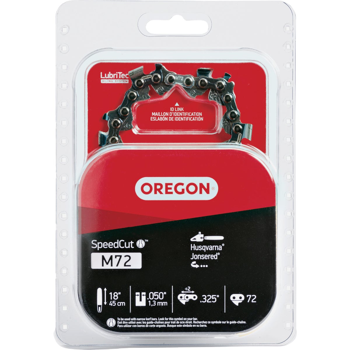 Oregon SpeedCut 18 In. 72-Link Chainsaw Chain Image 1