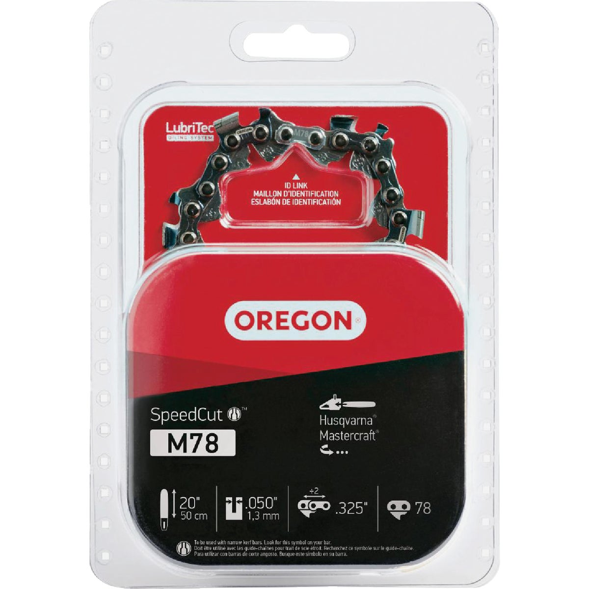 Oregon SpeedCut 20 In. 78-Link Chainsaw Chain Image 1