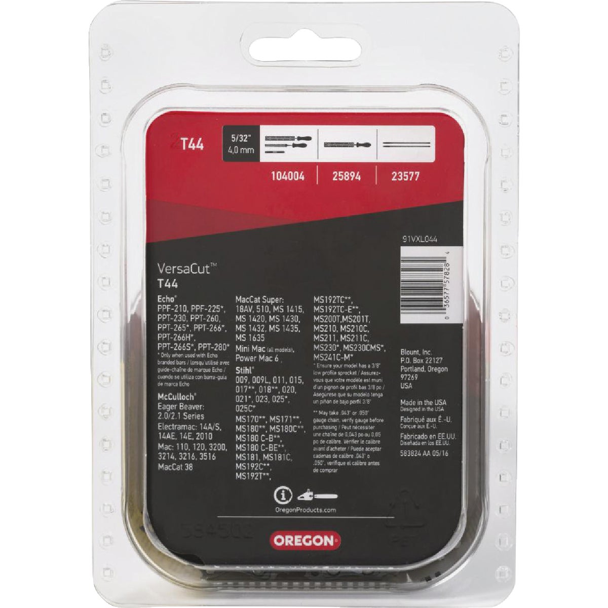 Oregon VersaCut 12 In. 44-Link Chainsaw Chain Image 6