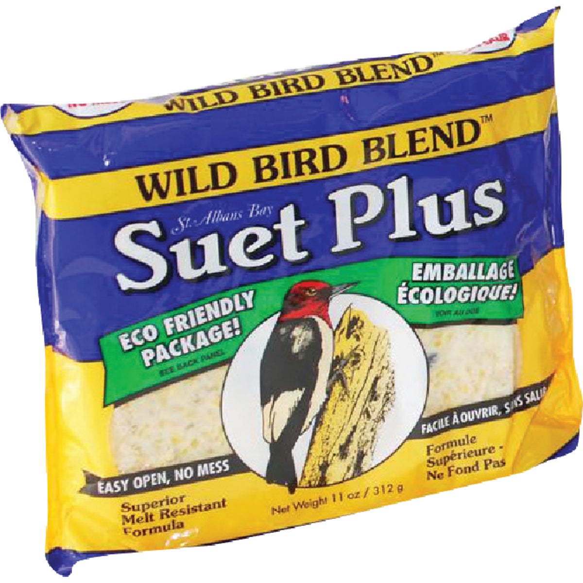 Suet Plus 11 Oz. Wild Bird Blend Suet