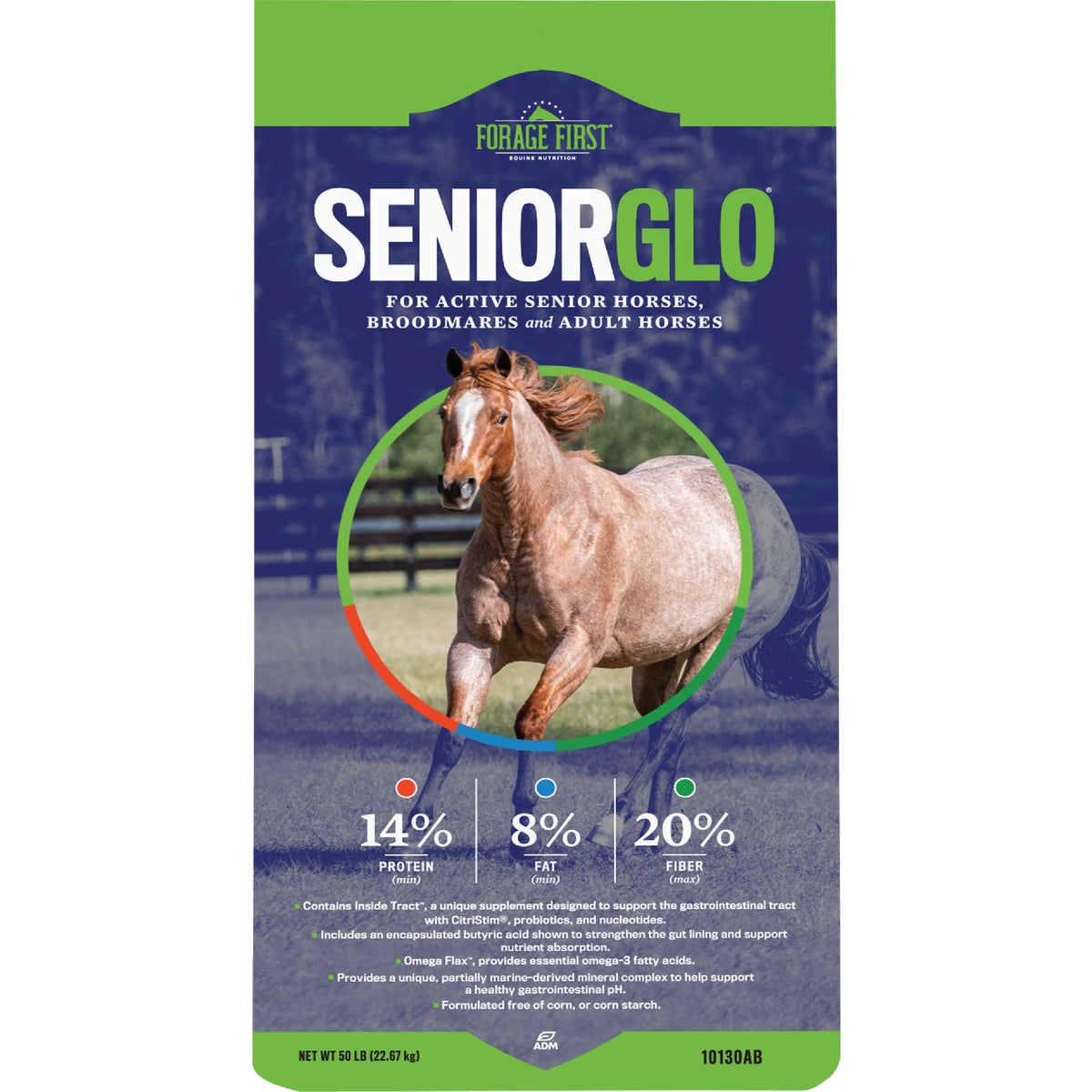ADM SeniorGlo 50 Lb. Senior Horse Feed
