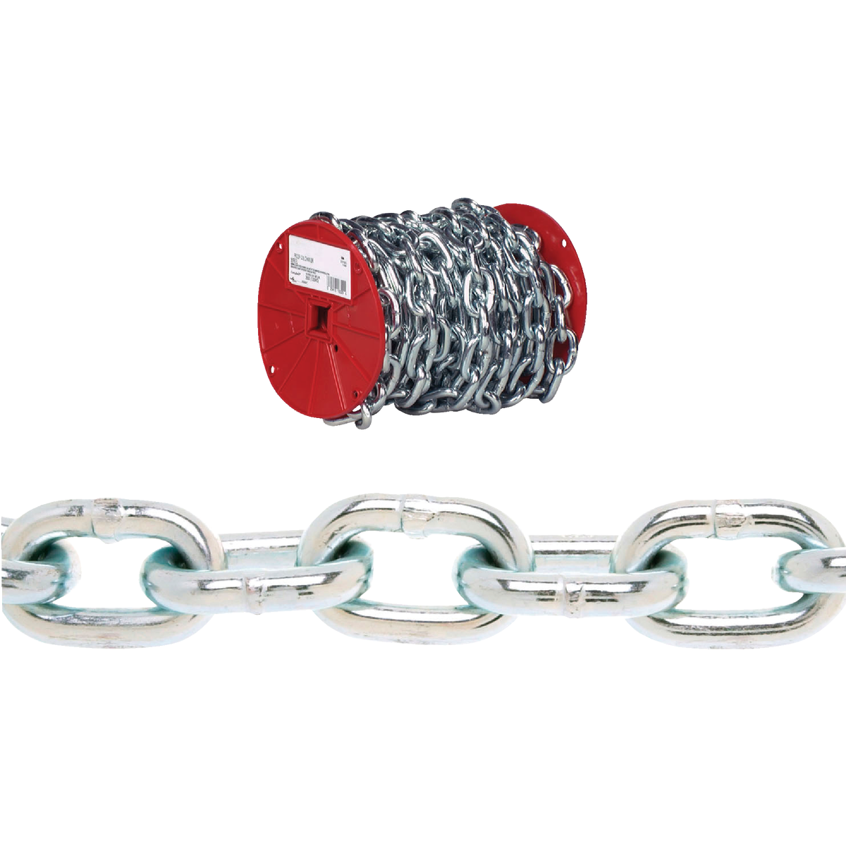 Campbell 5/16 In. 60 Ft. Zinc-Plated Low-Carbon Steel Coil Chain Image 1
