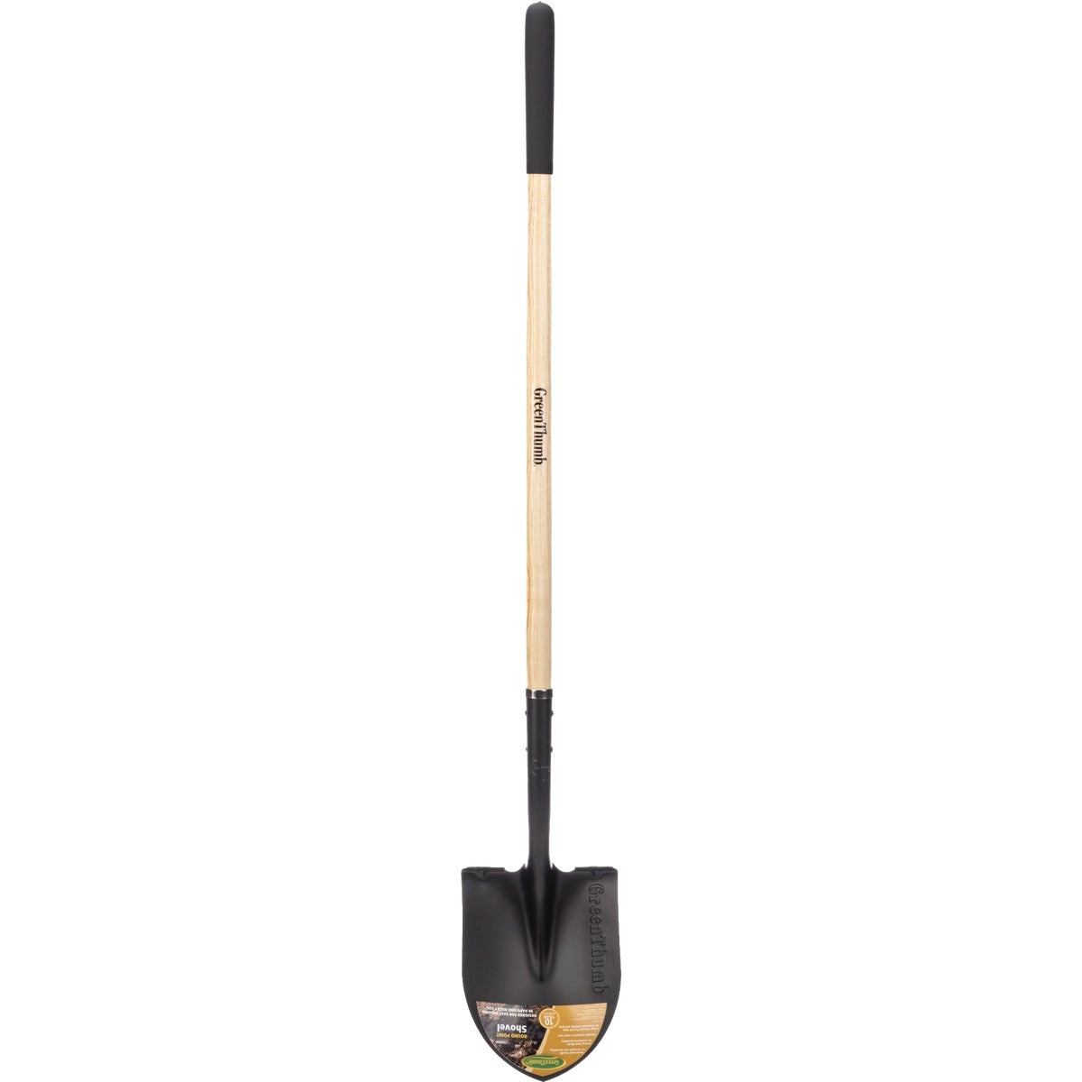 Green Thumb 48 In. Wood Handle Round Point Shovel