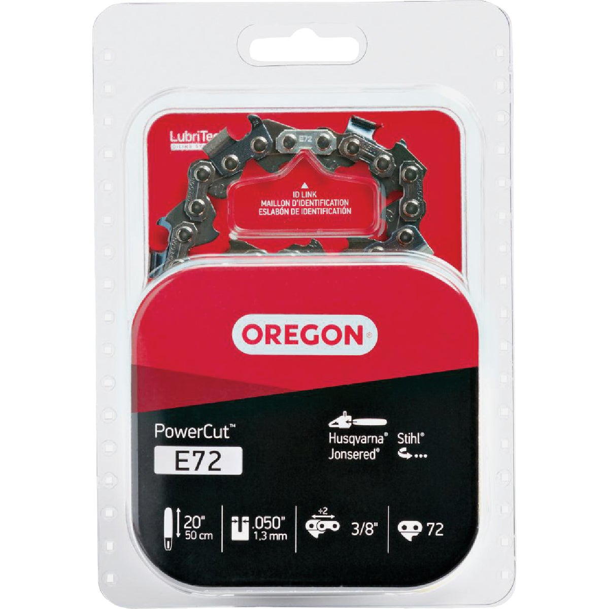 Oregon PowerCut 20 In. 72-Link Chainsaw Chain Image 1