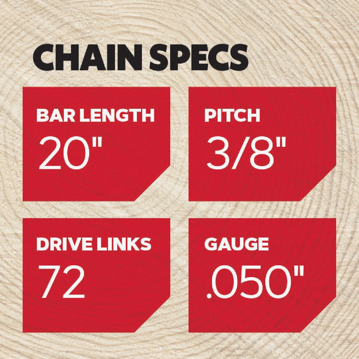 Oregon PowerCut 20 In. 72-Link Chainsaw Chain Image 5