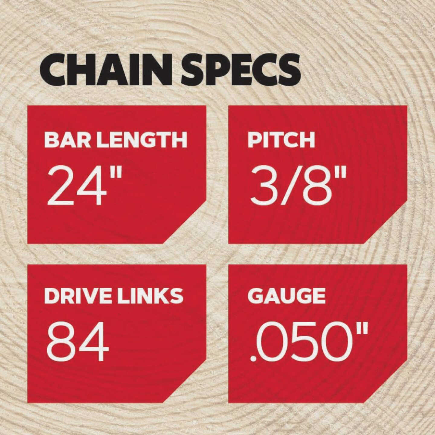 Oregon PowerCut 24 In. 84-Link Chainsaw Chain Image 5