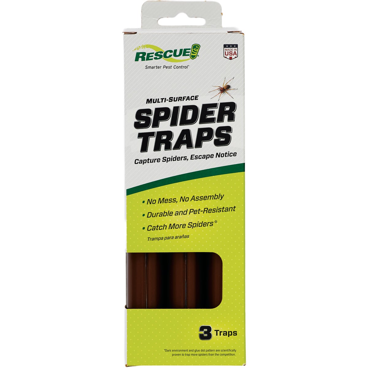 Rescue Indoor Glue Spider Trap (3-Pack) Image 7