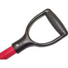 Bully Tools 27 In. Poly Snow Pusher with 46.5 In. Fiberglass Handle Image 3