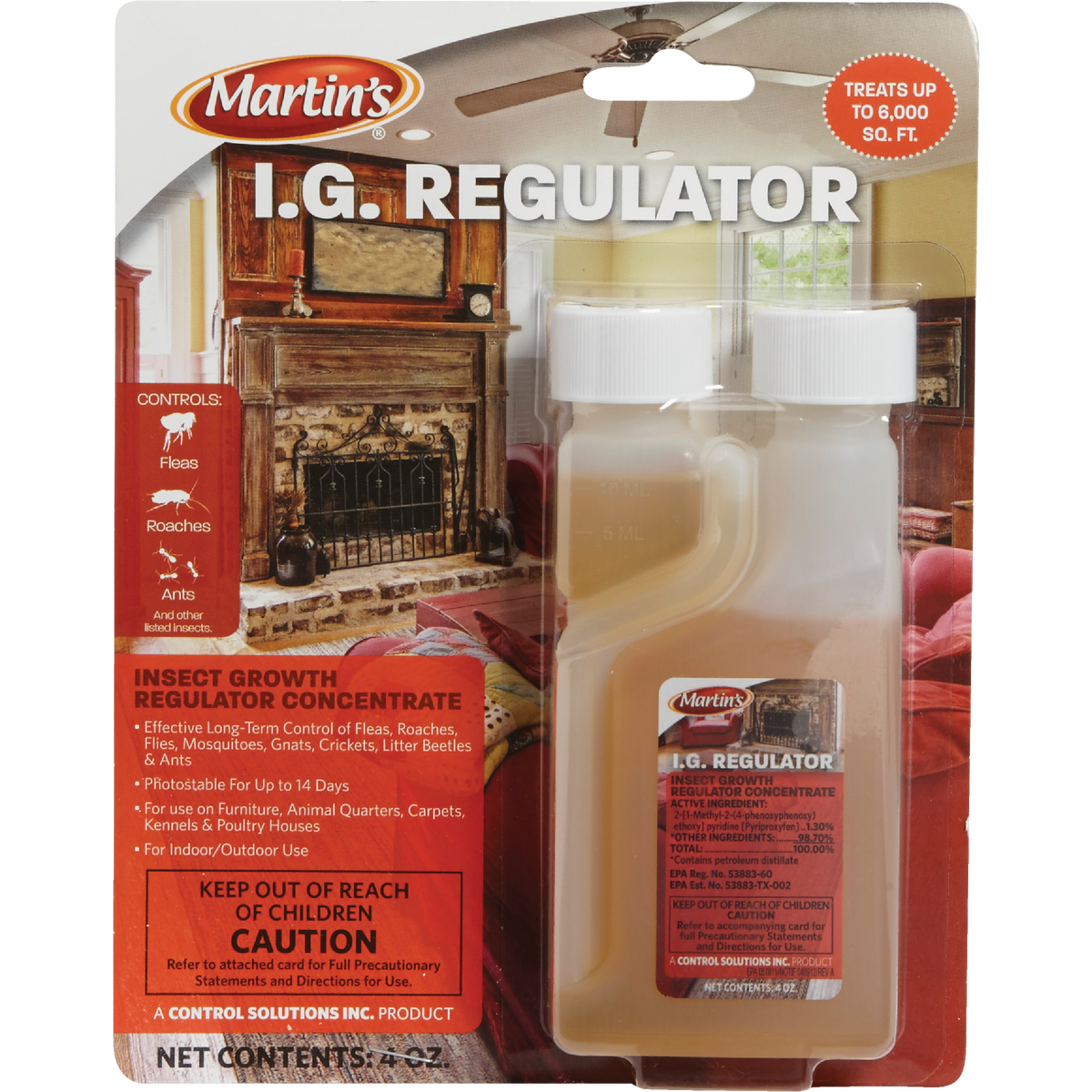 Martin's IG Regulator 4 Oz. Concentrate Insect Growth Regulator