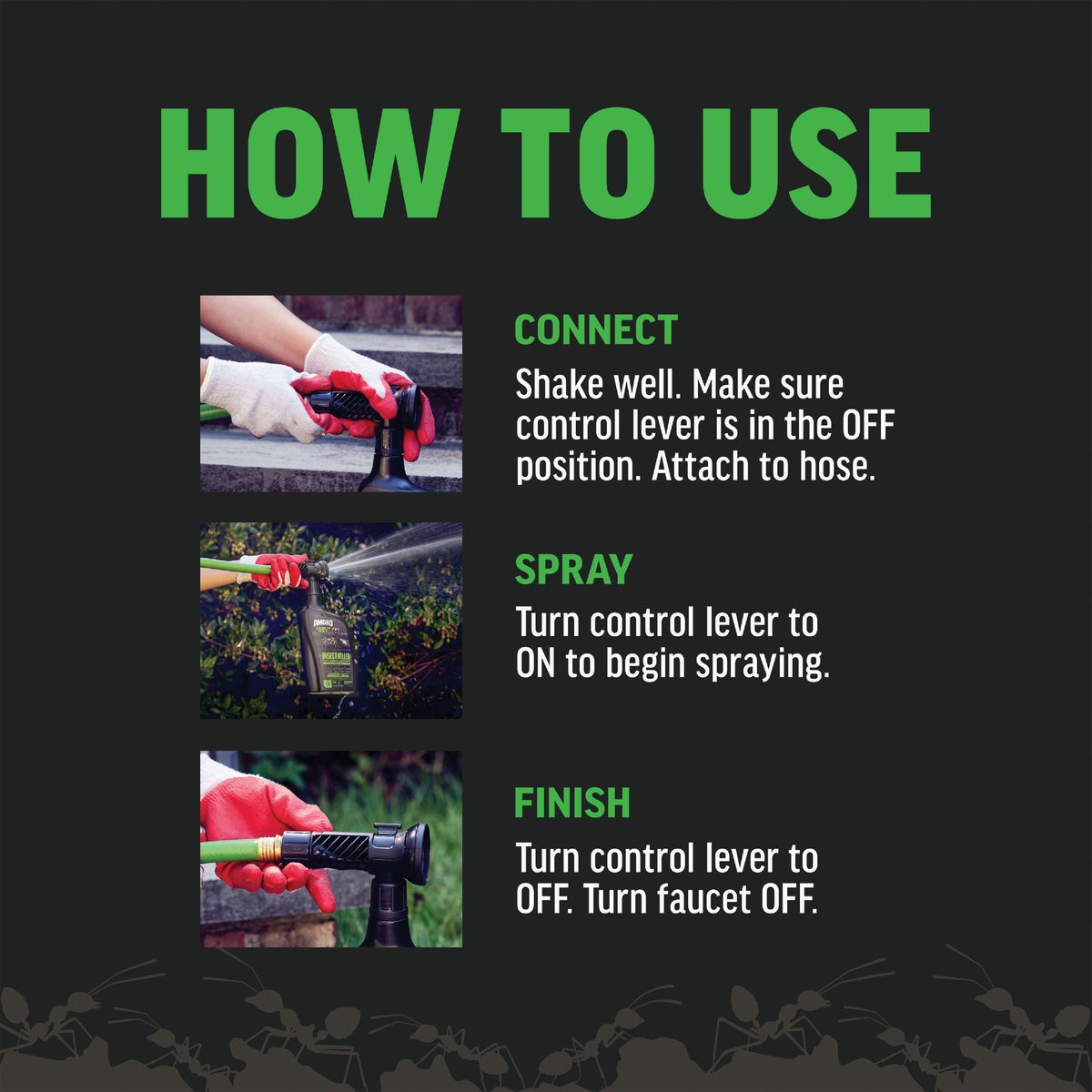 Amdro Quick Kill 32 Oz. Ready To Spray Hose End Insect Killer Image 4