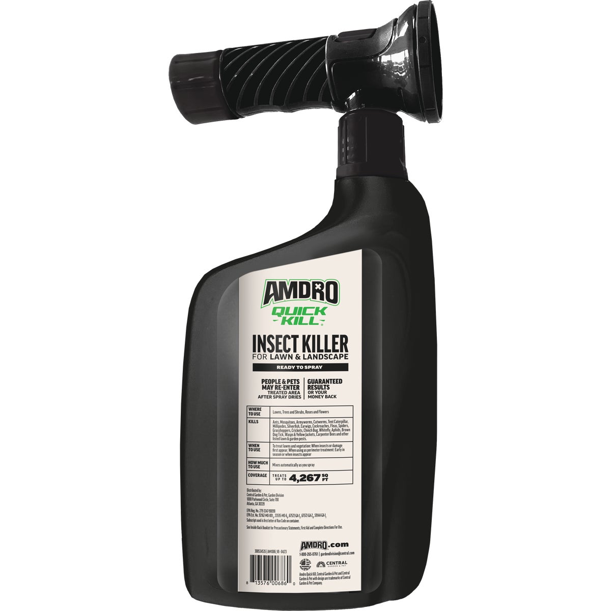 Amdro Quick Kill 32 Oz. Ready To Spray Hose End Insect Killer Image 7