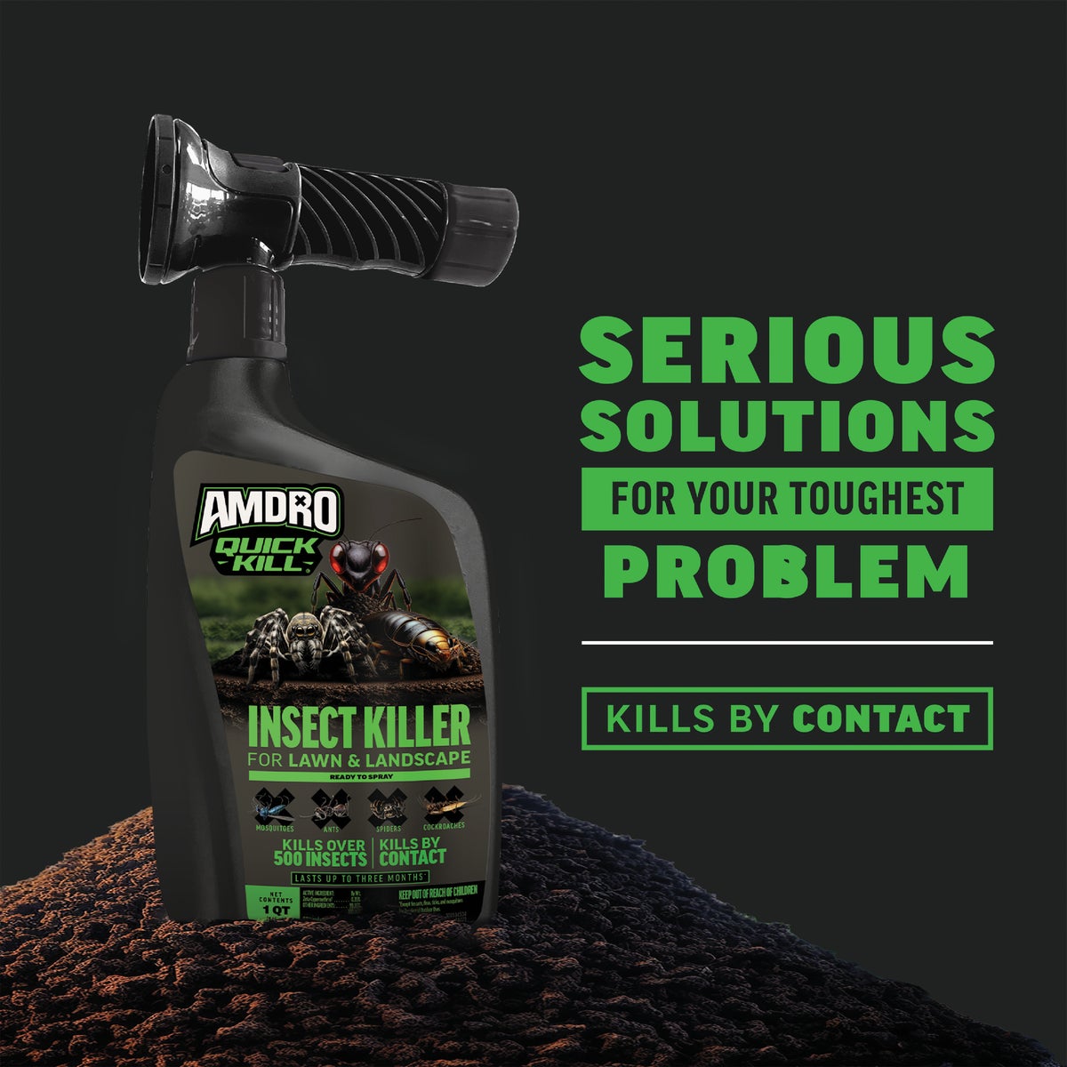 Amdro Quick Kill 32 Oz. Ready To Spray Hose End Insect Killer Image 5