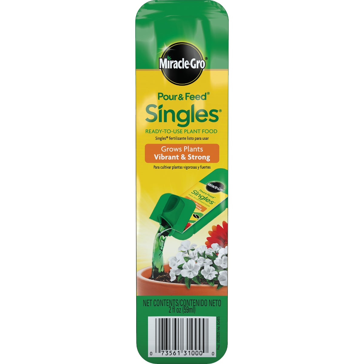 Miracle-Gro Pour & Feed 2 Oz. Ready-To-Use Plant Food Singles Image 1